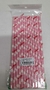 SORBETE POLIPAPEL CBX COLOR ROSA PUNTOS BLANCOS X 25 UNID