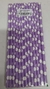 SORBETE POLIPAPEL CBX COLOR LILA LUNAR BLANCO X 25 UNID