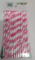 SORBETE POLIPAPEL CBX COLOR BLANCO CON RAYAS ROSAS X 25 UNID