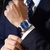 Imagem do Relógio Cosmo luxe de couro masculino