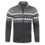 Suéter Étnico de Zíper de gola alta masculina - San Diego Select