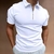Camisa Polo Active com Ziper Masculina