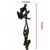 HomemEscultura Decorativa Amor Eterno – Estatueta Homem Levantando Mulher em Resina Cinza Claro - Tech Boom