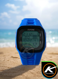 RELOGIO DIGITAL XUFENG AZUL A PROVA D'AGUA – NATAÇÃO E SURF