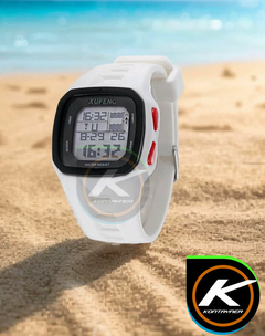 RELOGIO DIGITAL XUFENG BRANCO A PROVA D'AGUA – NATAÇÃO E SURF - comprar online