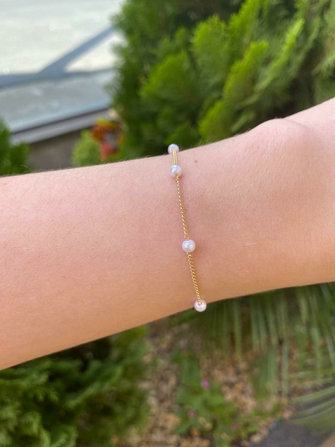 Pulseira pérolas