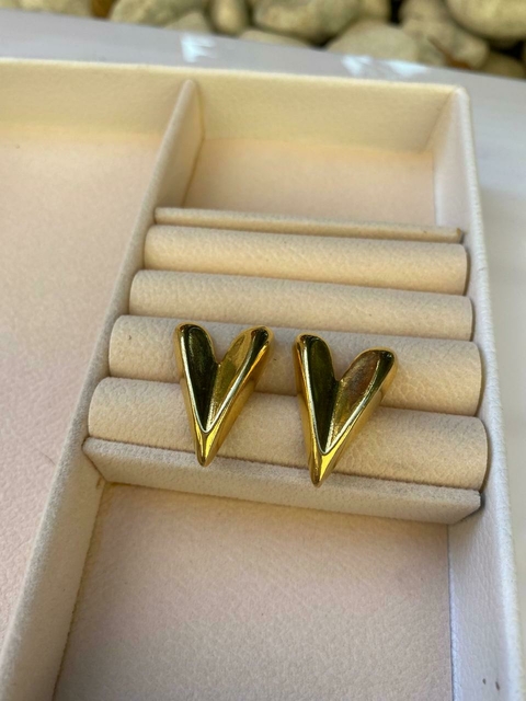 Brinco coração heart