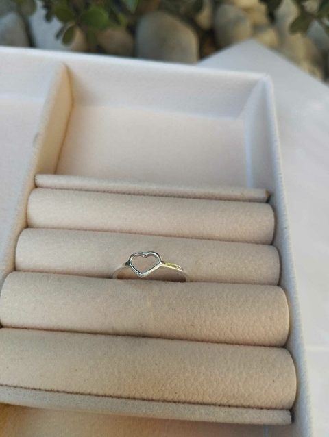 Anel coração