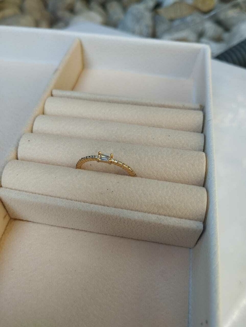 Anél cristal inspiração