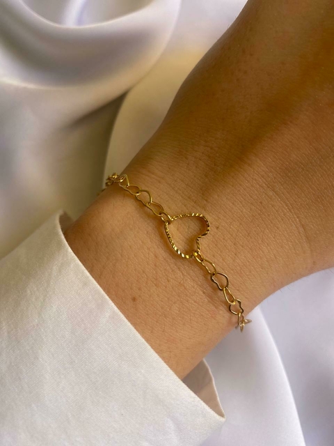 Pulseira coração
