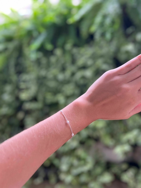 Pulseira de pérolas