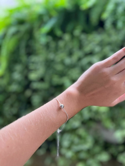 Pulseira Ródio branco