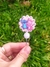 Plaquinha Casal Stitch