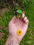 Chaleira + Cuia com Correntinha e Flor