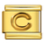 Gold Letter Charm en internet
