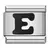 Black Letter Charm - Ninfas Jewelry