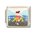 Riding a Bike Charm