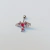 Piercing Corazón Alas Fucsia - comprar en línea