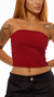 Tube top Marsala - comprar online