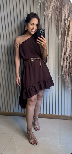 Vestido Chiffon Flor - comprar online