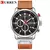 Relógio Curren Masculino Pulseira de Couro 09