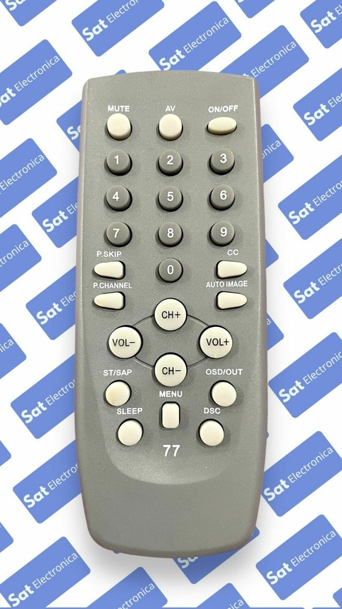 CONTROL REMOTO TV T77