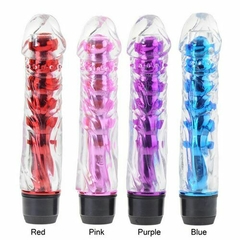VIBRADOR 3 EN 1 (VIBRADOR, FUNDA PENEANA Y ANAL)