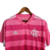 Camisa Flamengo Retrô Outubro Rosa 2022 Torcedor Masculina - Rosa em 2 tons e o simbolo em branco - Lionel Modas