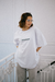 T-SHIRT OVERSIZE DEMONS ESSENTIALS WHITE - tienda online