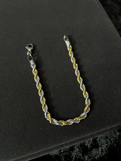 Pulsera Torzal Bitono 20 cm x 5 mm.