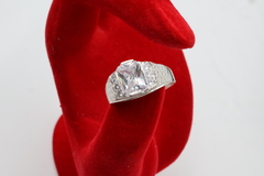 Anillo con Zirconia en Plata .925 #10