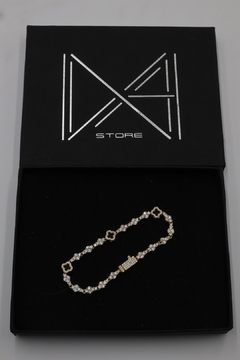 Pulsera Tenis Cross Trébol Van Cleef - Dastoremx