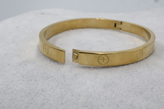 Brazalete tipo Crthr Love en acero inoxidable 316L. - comprar en línea