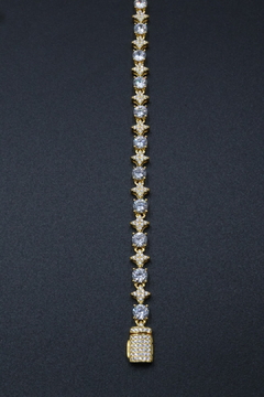 Pulsera Tenis Cross Star en Plata .925 en internet