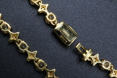 Pulsera Tenis Cross Star en Plata .925 - Dastoremx
