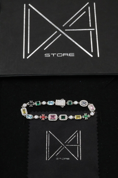Pulsera Tenis Gems Stone en Plata .925 - tienda en línea