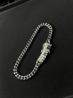 Pulsera Cubana Broche tipo Mónaco. - comprar en línea