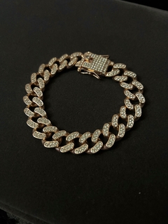 Pulsera Cubana “Gota” broche de Caja. - tienda en línea