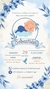 Invitacion digital para bautizo personalizable