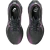 Imagem do Tênis ASICS Novablast 4 - Feminino - Preto com Roxo e Verde