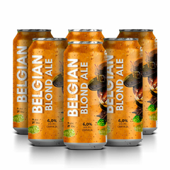 Belgian Blond Ale - lata 473ml - Pack com 6 unidades