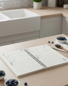 Caderno de Receitas na internet