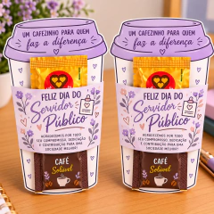 Cafézinho dia do Servidor Público na internet