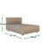 Cama Pet Dog Porte Maior 80 cm Golden Lara - Várias Cores - JM Casa dos Móveis - loja online