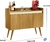 Buffet Lux 3 Portas Pés Palito Madeirado / Off White - MJM Casa dos Móveis - comprar online