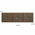 Painel Cabeceira Cama King 1,95 Madeira Mendes cor Marrom - MJM Casa dos Móveis - comprar online