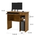 Mesa para computador Viena 1 gaveta 1 nicho cor Freijó - Jm Casa dos Móveis - comprar online