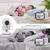 TakTark-Wireless Baby Monitor Vídeo com Canções de ninar, Auto Night Vision, - comprar online