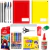 Kit Material Escolar Infantil Papelaria Caderno Caneta Lápis - comprar online