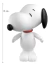 Boneco De Vinil Snoopy Peanuts Articulado - Líder Brinquedos na internet